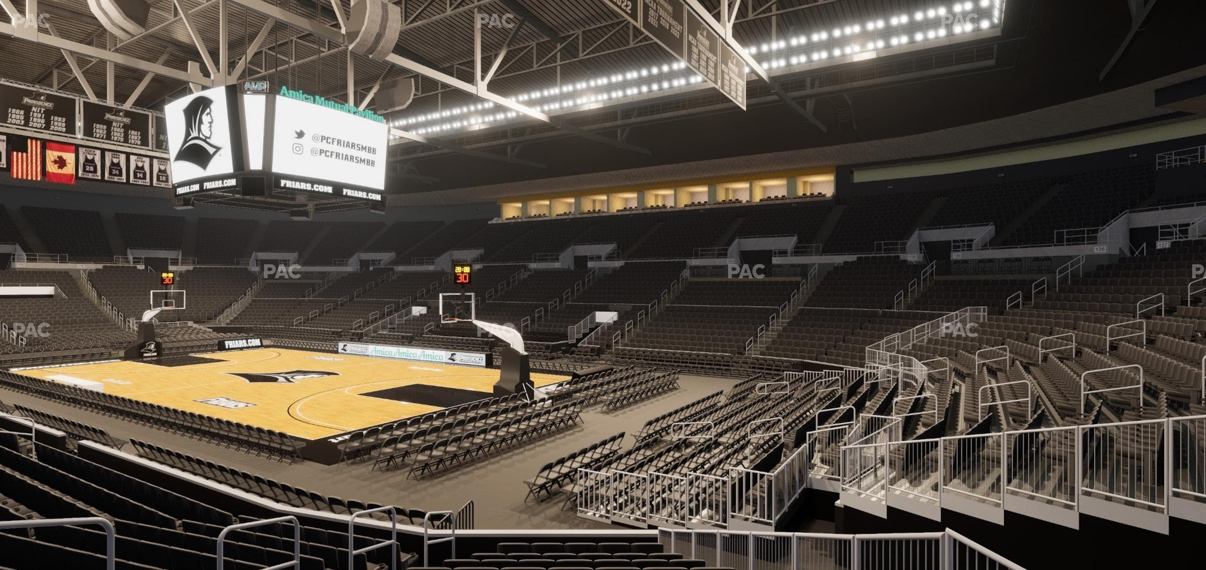 Amica Mutual Pavilion - Section 104 Seat View