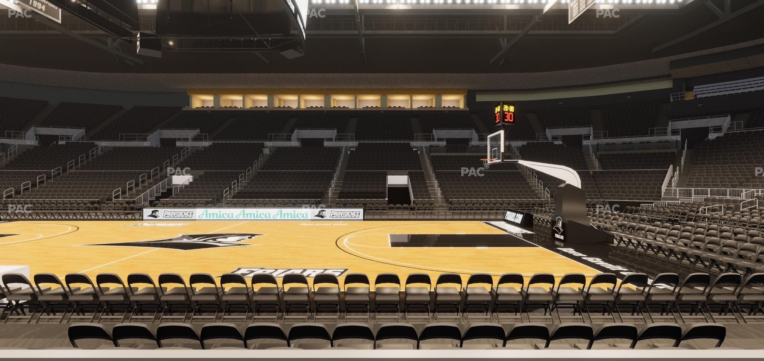 Amica Mutual Pavilion - Section 107 Seat View