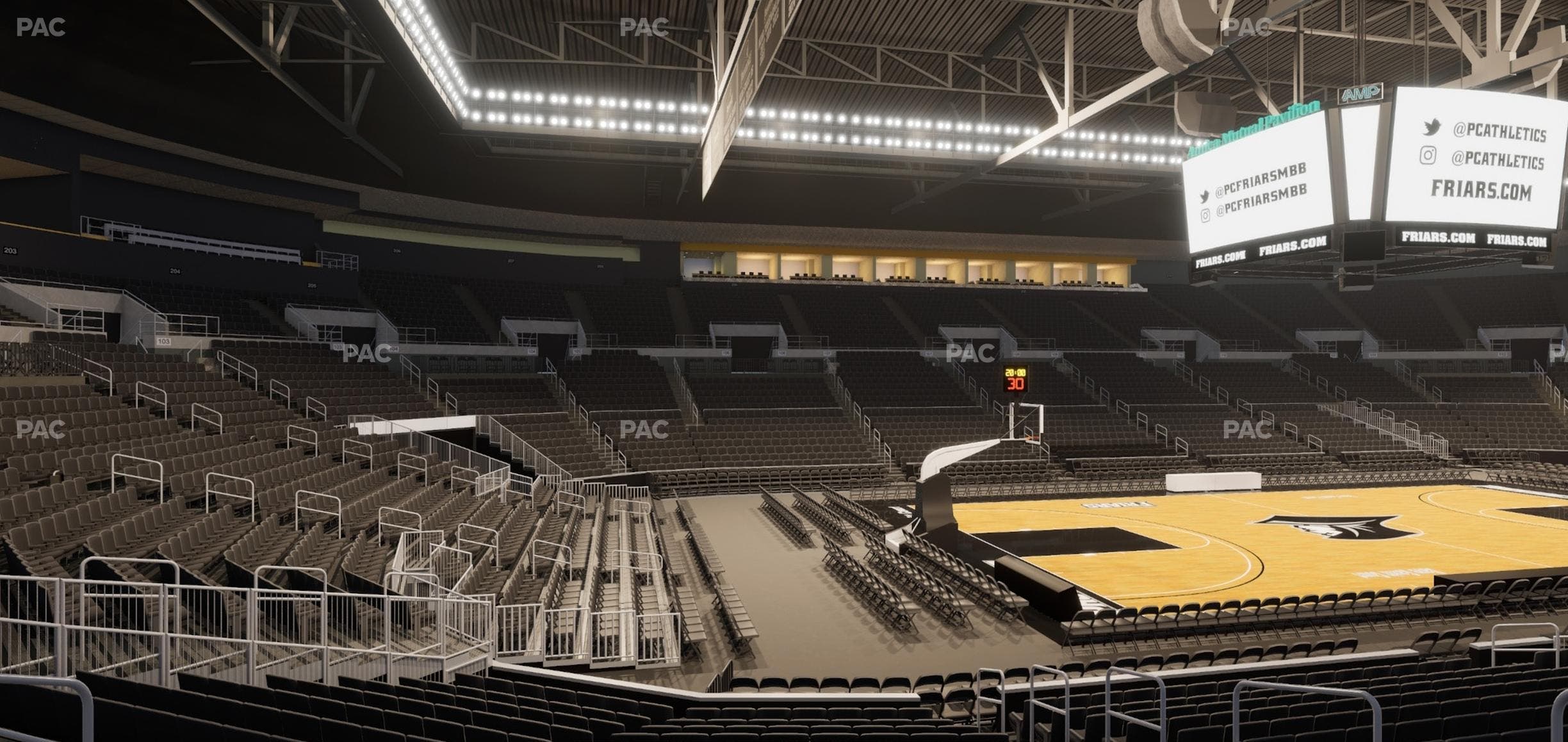 Amica Mutual Pavilion - Section 125 Seat View