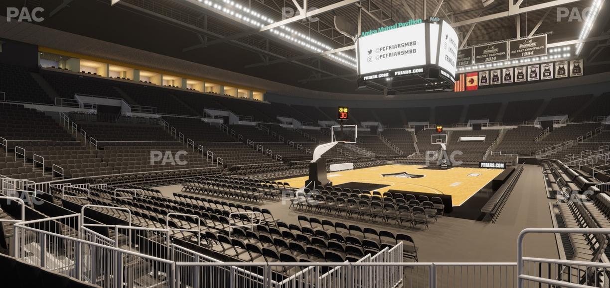 Amica Mutual Pavilion - Section 127 Seat View