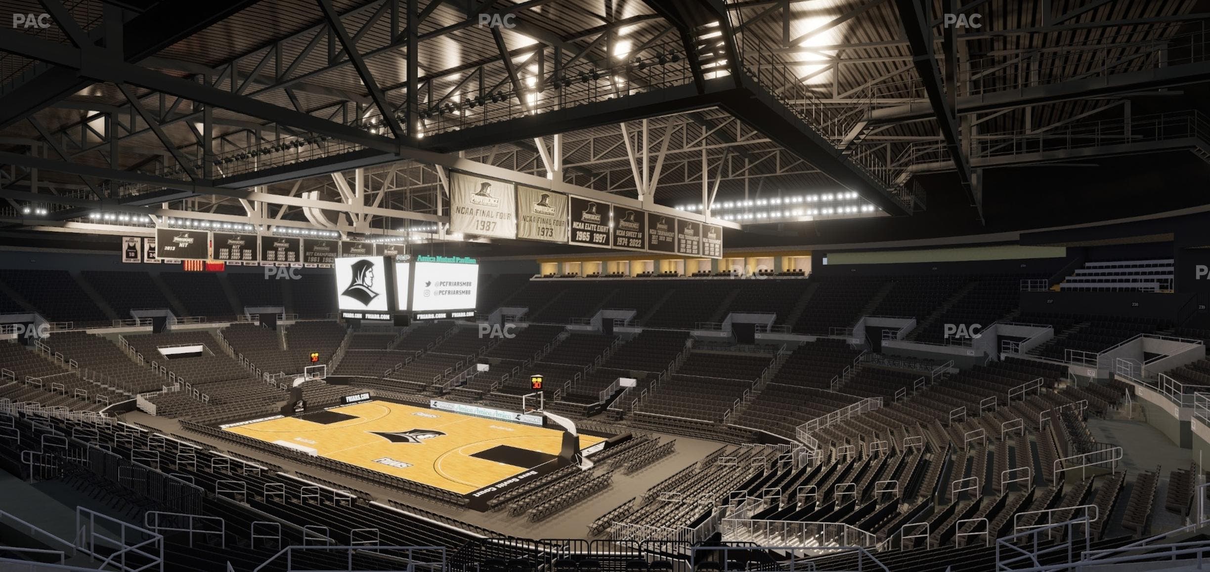 Amica Mutual Pavilion - Section 206 Seat View