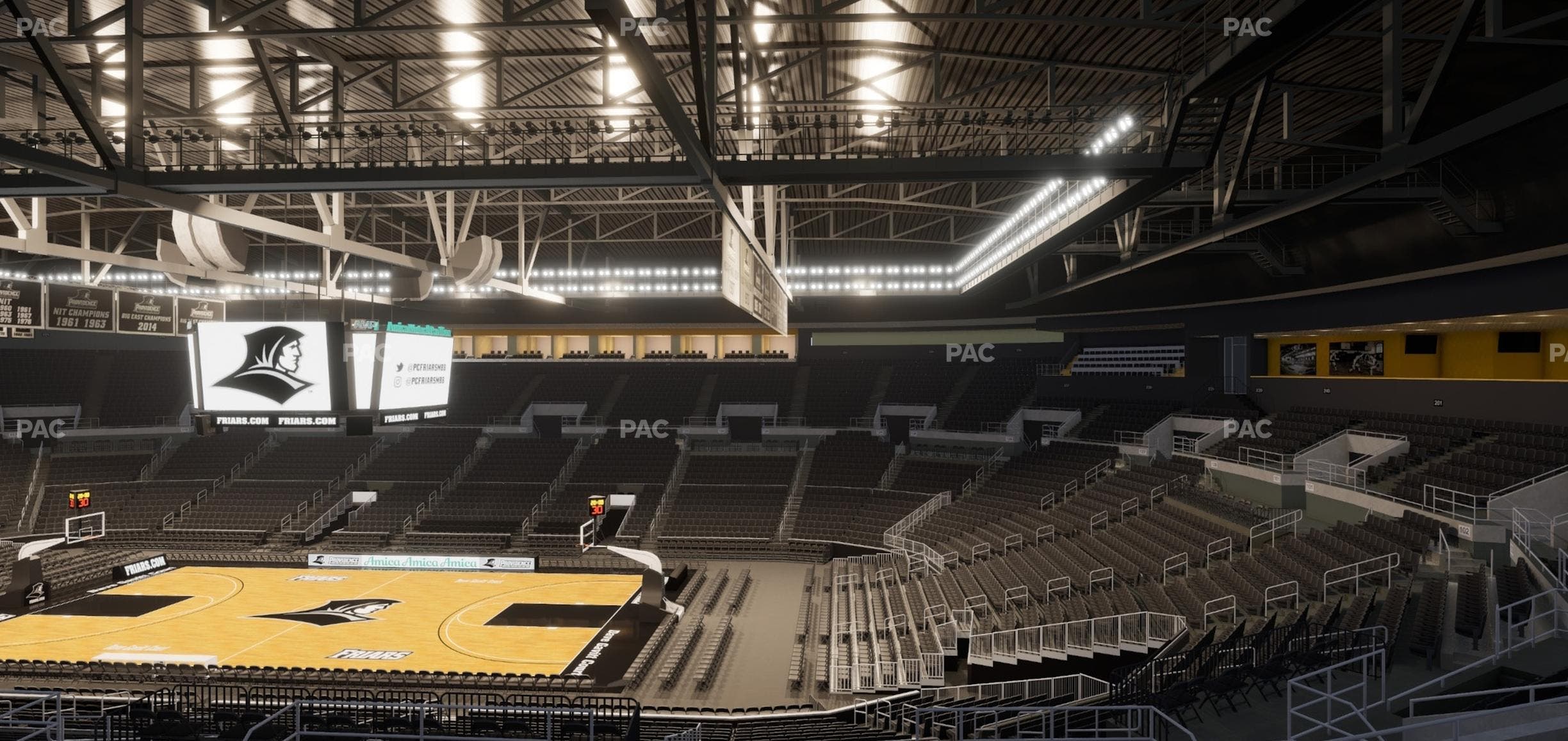 Amica Mutual Pavilion - Section 208 Seat View