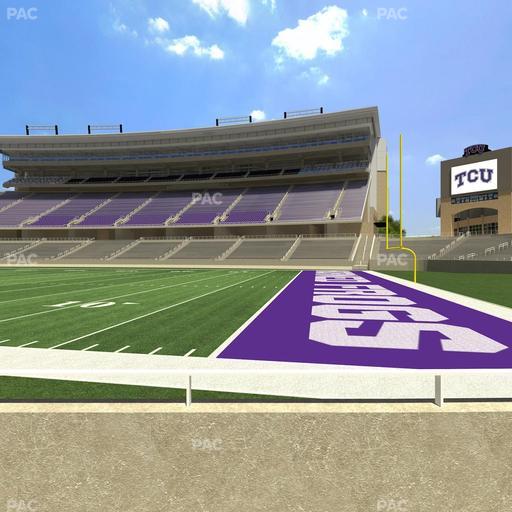 Amon G. Carter Stadium - Section 101 Seat View