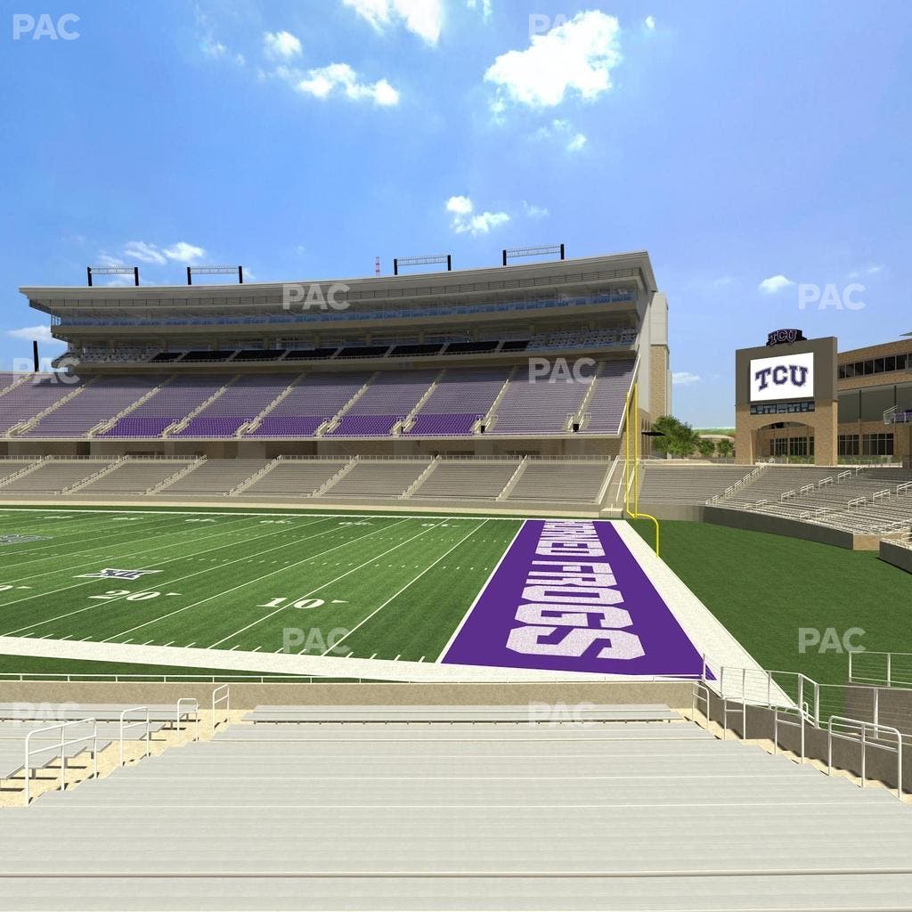 Amon G. Carter Stadium - Section 101 Seat View