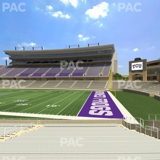 Amon G. Carter Stadium - Section 101 Seat View