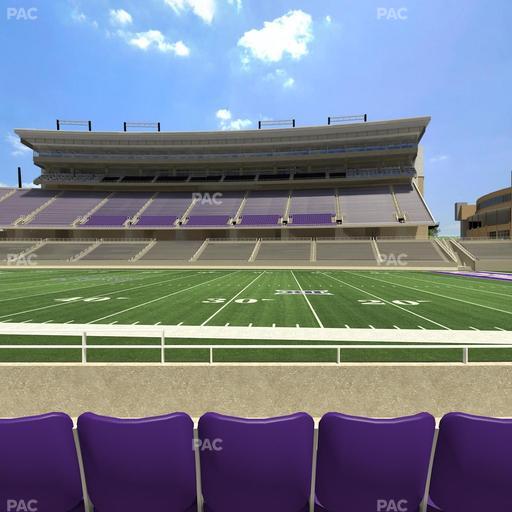 Amon G. Carter Stadium - Section 103 Seat View