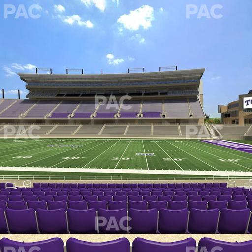 Amon G. Carter Stadium - Section 103 Seat View