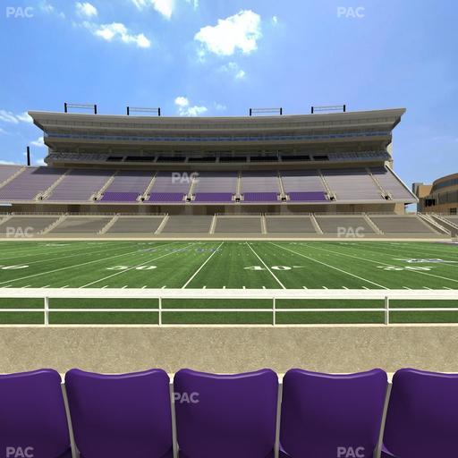 Amon G. Carter Stadium - Section 104 Seat View