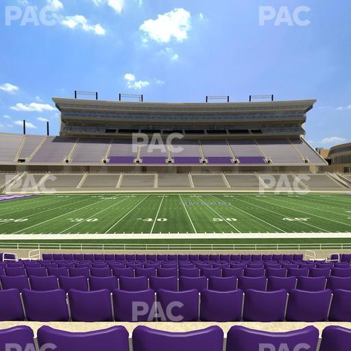 Amon G. Carter Stadium - Section 105 Seat View