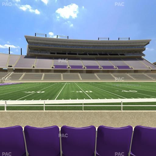 Amon G. Carter Stadium - Section 106 Seat View