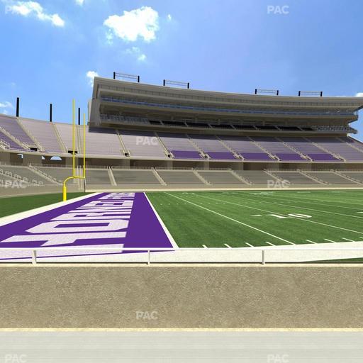 Amon G. Carter Stadium - Section 108 Seat View