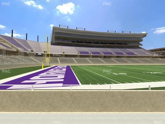 Amon G. Carter Stadium - Section 108 Seat View
