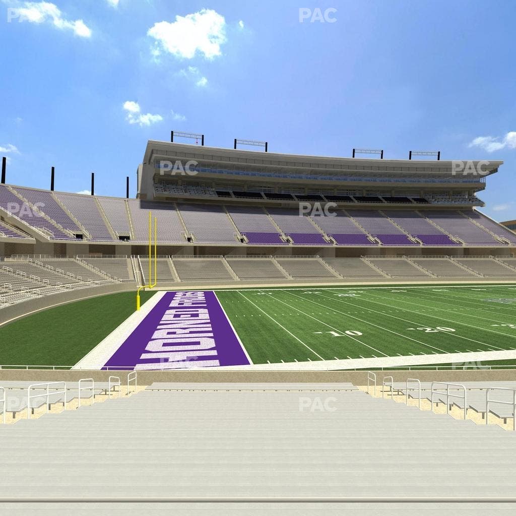 Amon G. Carter Stadium - Section 108 Seat View