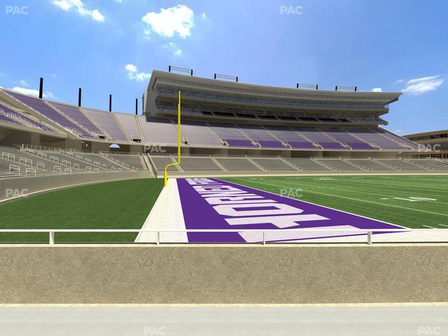 Amon G. Carter Stadium - Section 109 Seat View