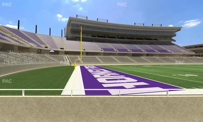 Amon G. Carter Stadium - Section 109 Seat View