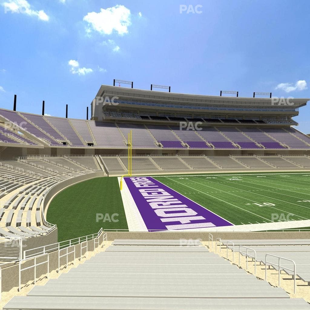 Amon G. Carter Stadium - Section 109 Seat View