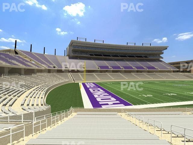 Amon G. Carter Stadium - Section 109 Seat View