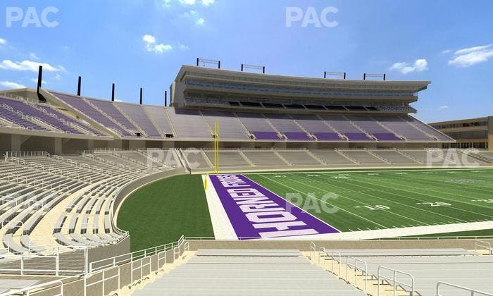 Amon G. Carter Stadium - Section 109 Seat View