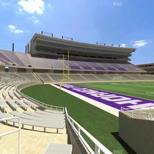 Amon G. Carter Stadium - Section 110 Seat View