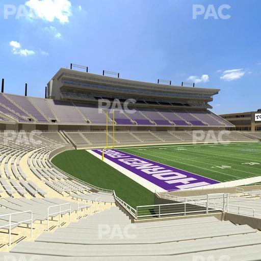 Amon G. Carter Stadium - Section 110 Seat View