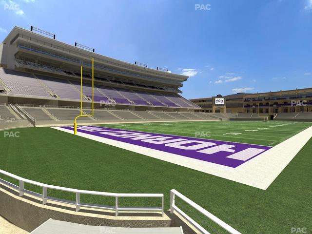 Amon G. Carter Stadium - Section 111 Seat View