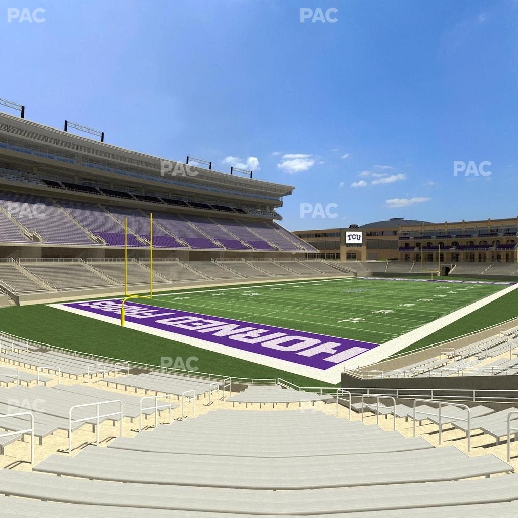Amon G. Carter Stadium - Section 111 Seat View