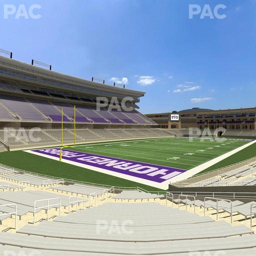 Amon G. Carter Stadium - Section 111 Seat View