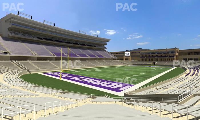 Amon G. Carter Stadium - Section 111 Seat View