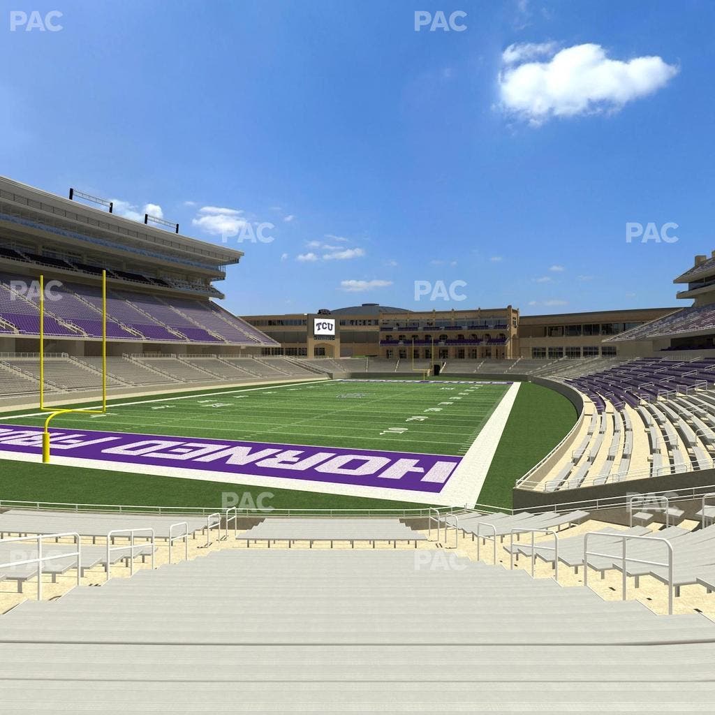 Amon G. Carter Stadium - Section 112 Seat View
