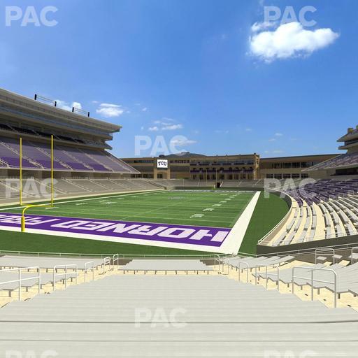 Amon G. Carter Stadium - Section 112 Seat View