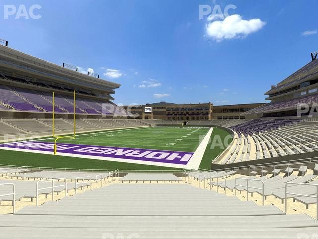 Amon G. Carter Stadium - Section 112 Seat View