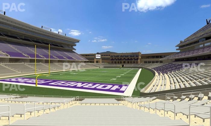 Amon G. Carter Stadium - Section 112 Seat View