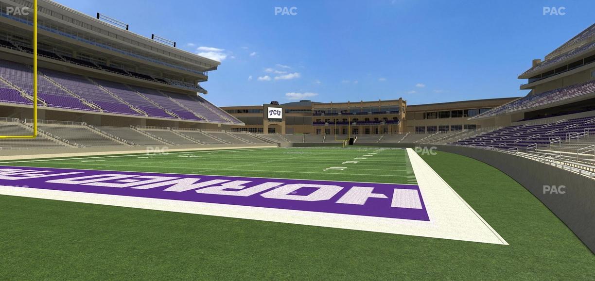 Amon G. Carter Stadium - Section 112 Seat View