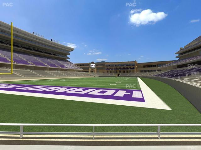 Amon G. Carter Stadium - Section 112 Seat View
