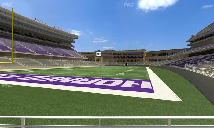 Amon G. Carter Stadium - Section 112 Seat View