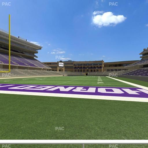 Amon G. Carter Stadium - Section 113 Seat View