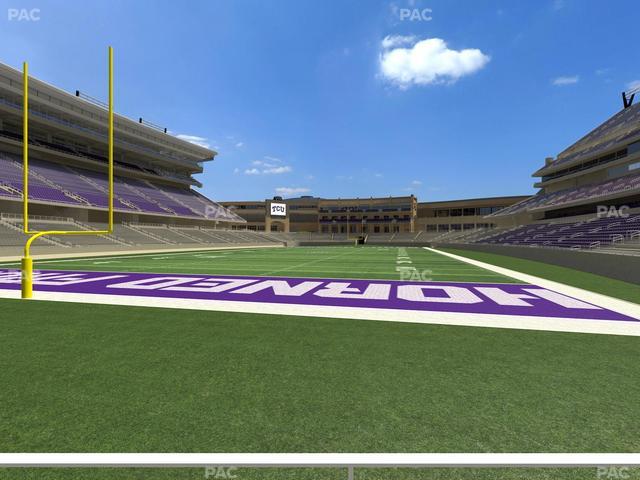 Amon G. Carter Stadium - Section 113 Seat View