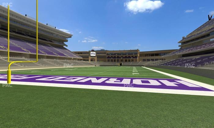 Amon G. Carter Stadium - Section 113 Seat View