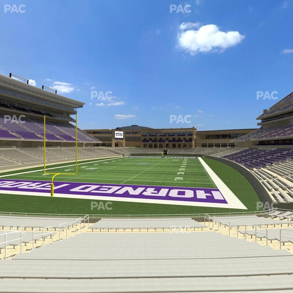 Amon G. Carter Stadium - Section 113 Seat View