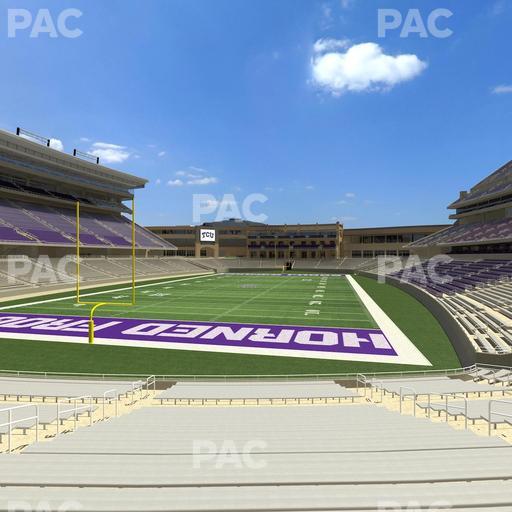 Amon G. Carter Stadium - Section 113 Seat View