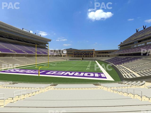 Amon G. Carter Stadium - Section 113 Seat View Amon G. Carter Stadium - Section 113 Seat View