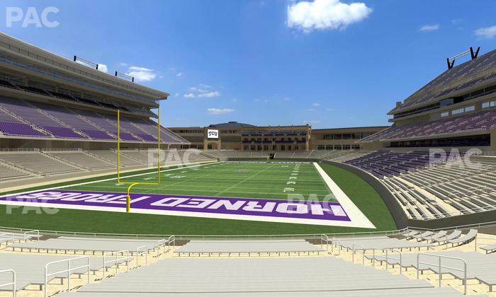 Amon G. Carter Stadium - Section 113 Seat View