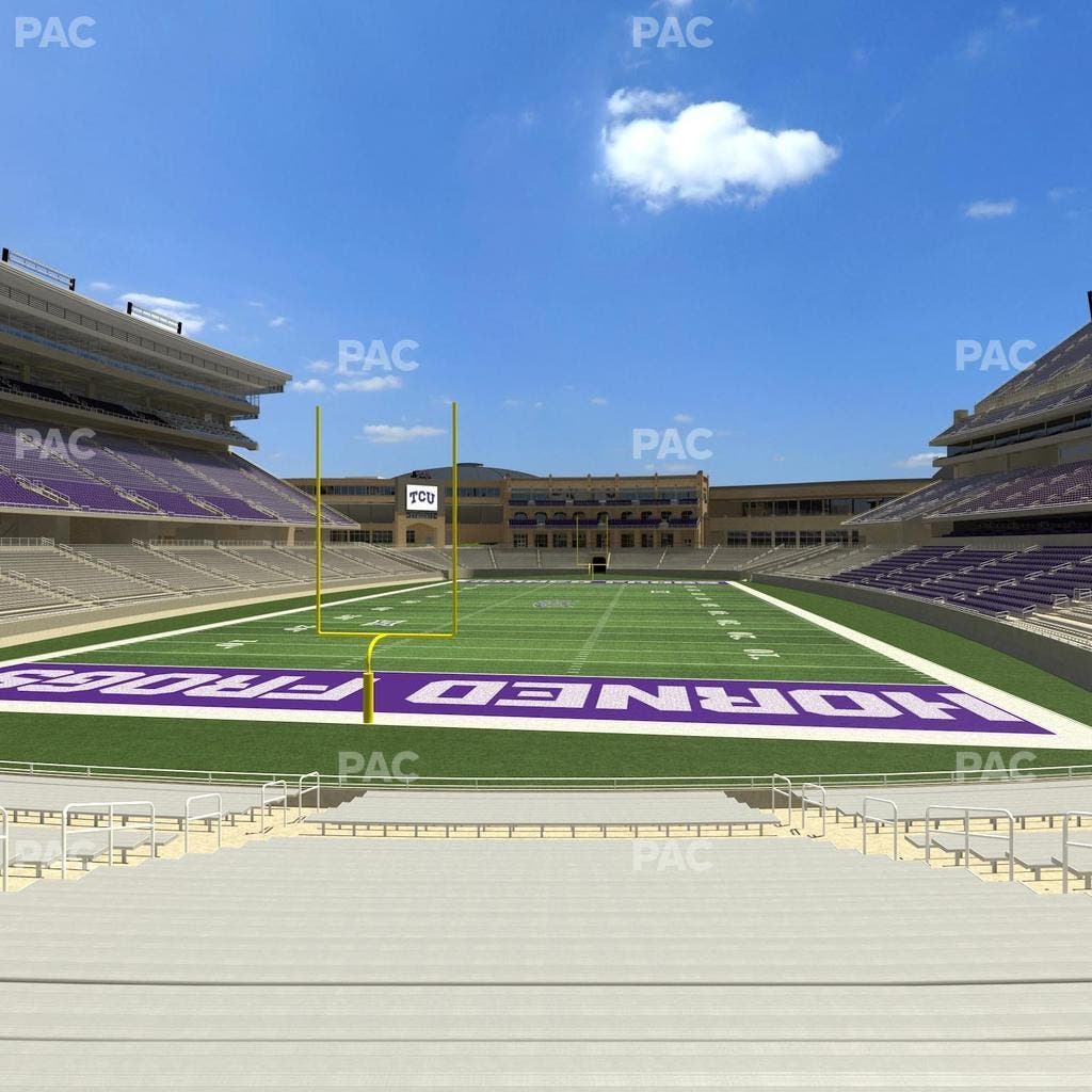 Amon G. Carter Stadium - Section 114 Seat View