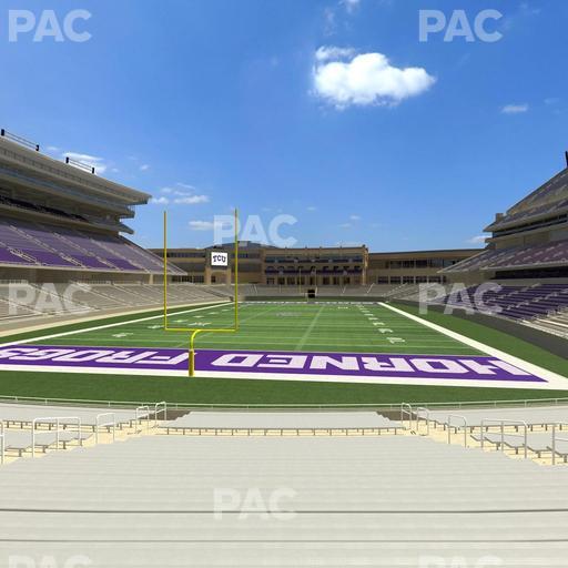 Amon G. Carter Stadium - Section 114 Seat View