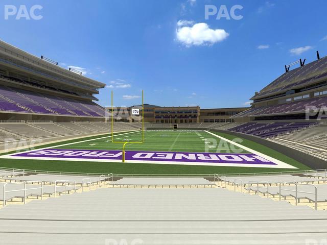 Amon G. Carter Stadium - Section 114 Seat View Amon G. Carter Stadium - Section 114 Seat View