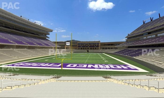 Amon G. Carter Stadium - Section 114 Seat View