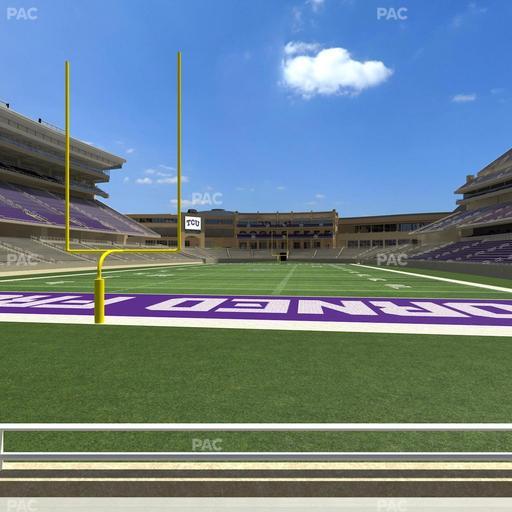 Amon G. Carter Stadium - Section 114 Seat View