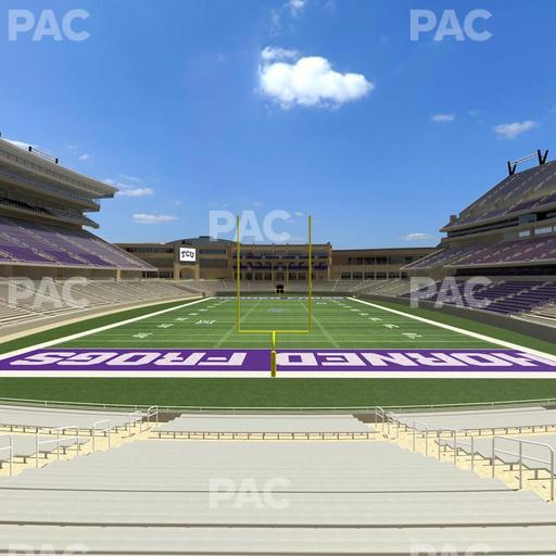 Amon G. Carter Stadium - Section 115 Seat View