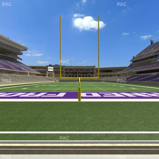 Amon G. Carter Stadium - Section 115 Seat View