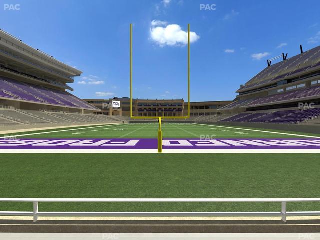 Amon G. Carter Stadium - Section 115 Seat View